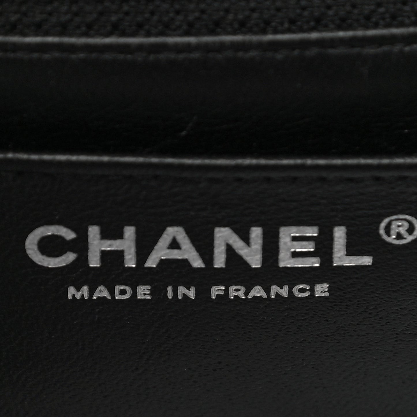 Caviar Quilted Mini Rectangular Flap Black