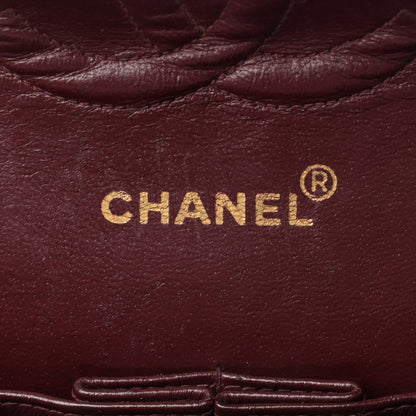 Chanel Lambskin Quilted Medium Double Flap Black 8 of 16