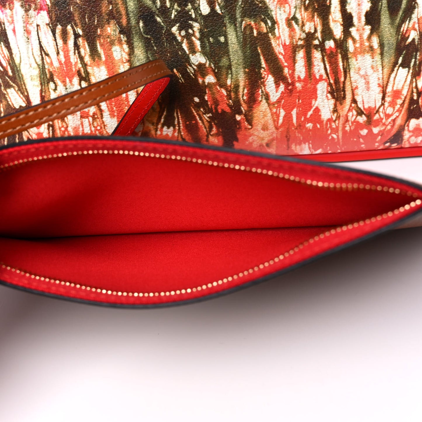 Calfskin Empire Bazin Spikes East West Cabata Tote Multi
