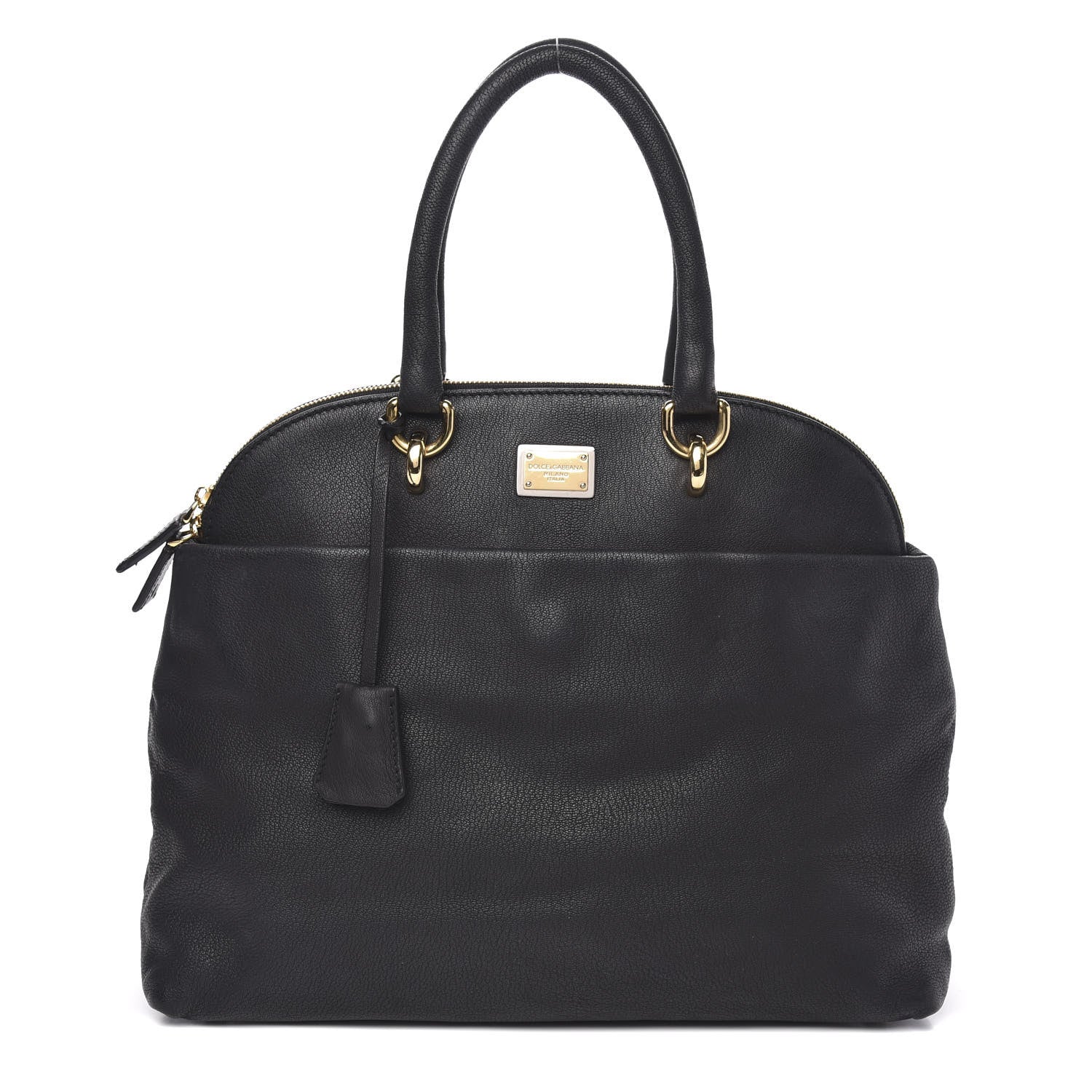Dolce & Gabbana Goatskin Tote Black 1 of 11