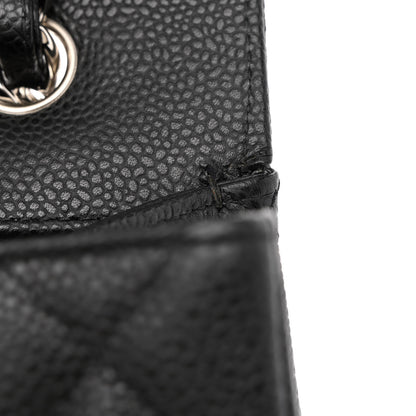Chanel Caviar Quilted Maxi Single Flap Black 14 of 15