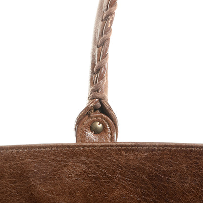 Balenciaga Chevre Shopping Tote Truffle 12 of 14