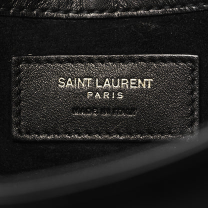 Saint Laurent Smooth Calfskin Le 5 A 7 Mini Hobo Black 6 of 12