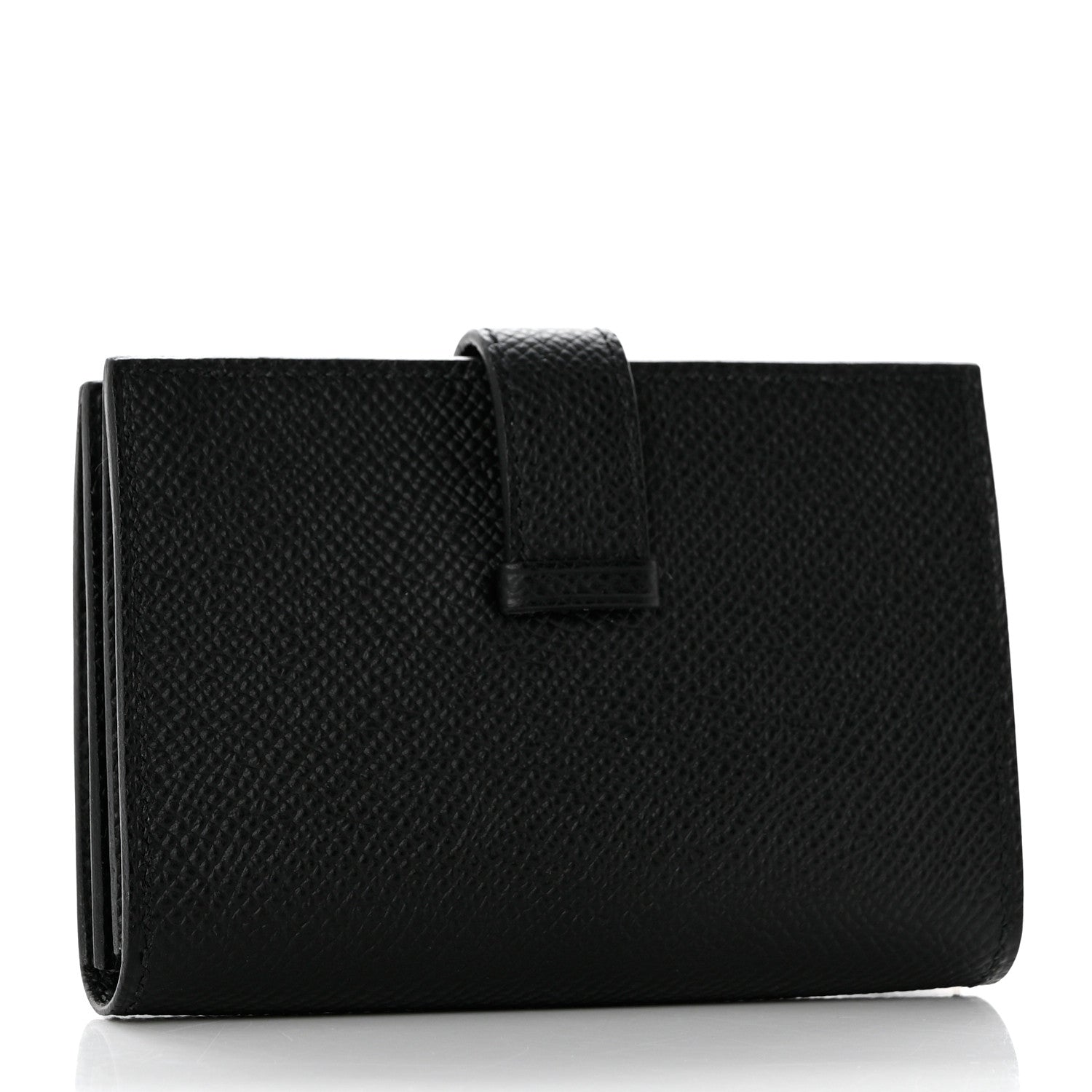Hermes Epsom Bearn Card Holder Wallet Black 4 of 8