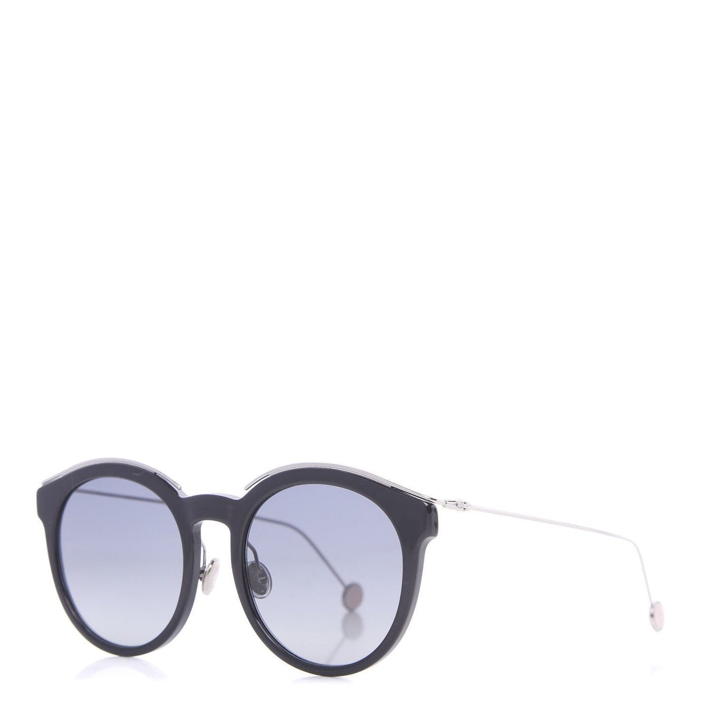 Blossom 52mm Round Sunglasses Black