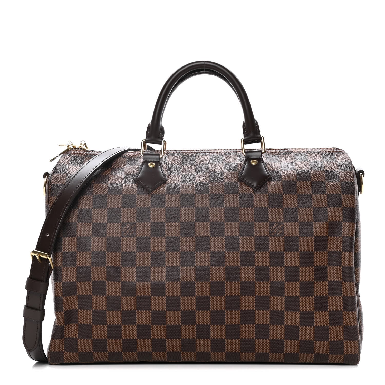 Louis Vuitton Damier Ebene Speedy Bandouliere 35 1 of 18
