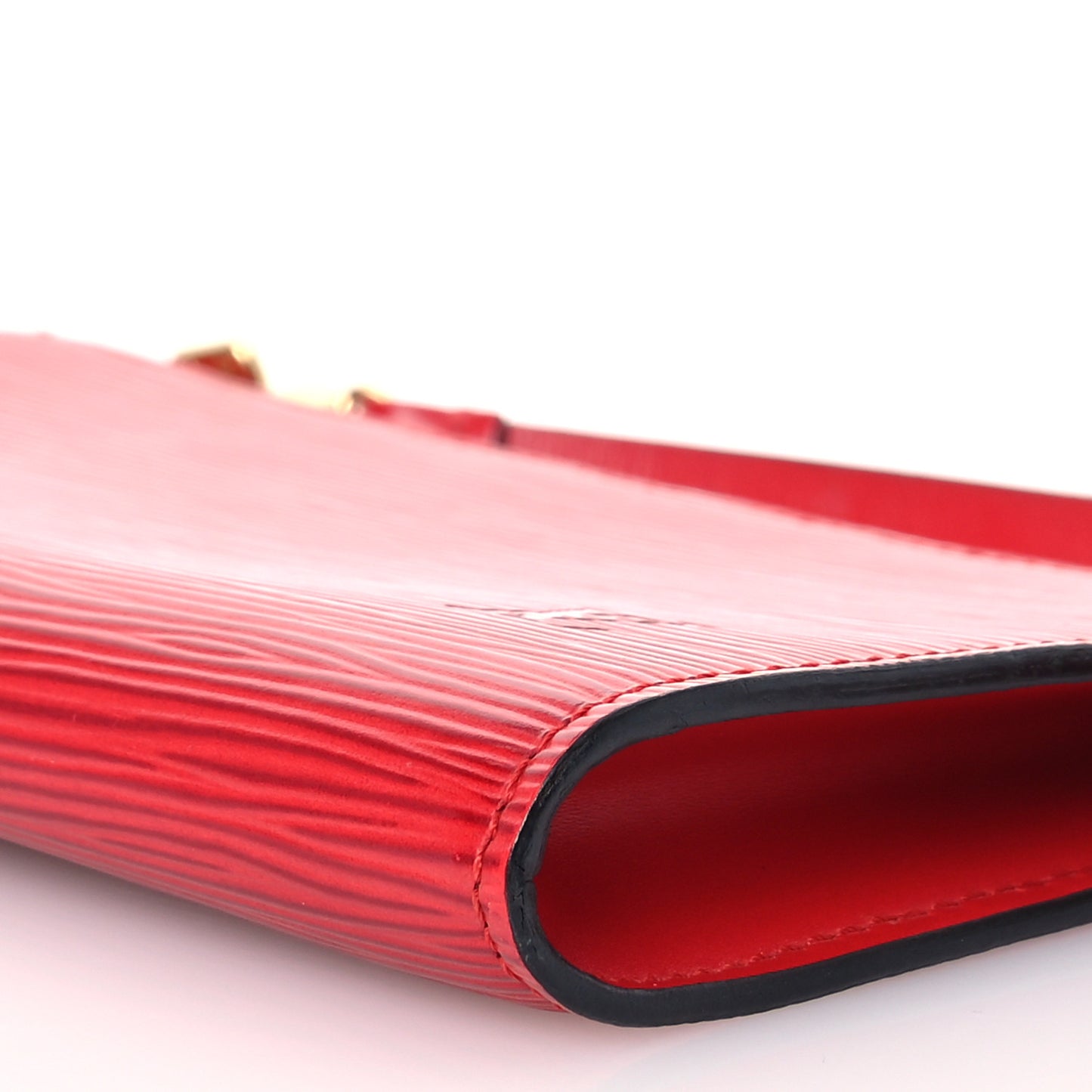 Epi Pochette Accessories 24 Castillan Red