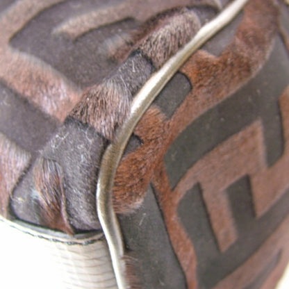 Fendi Calf Hair Zucca De Jour Media Tote Brown 6 of 13