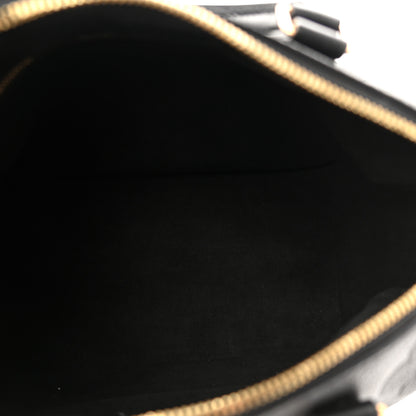 Louis Vuitton Empreinte Monogram Giant Speedy Bandouliere 25 Black 5 of 11