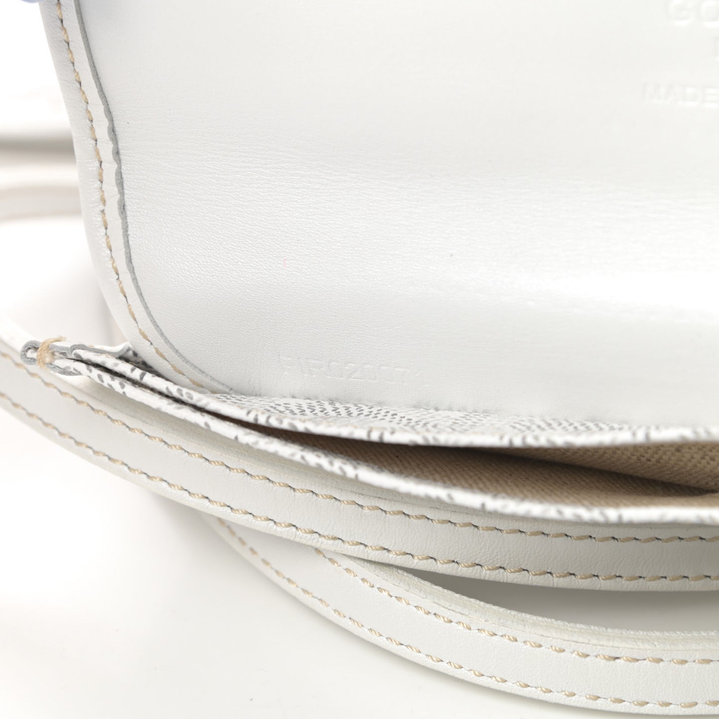 Goyardine Saint Louis PM White