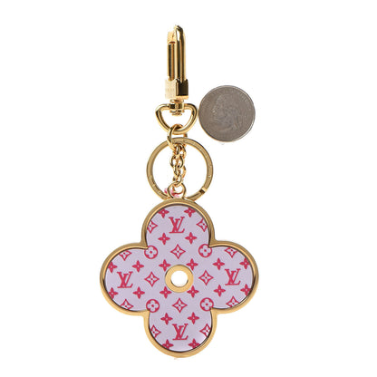 Louis Vuitton Monogram All Over Bag Charm Key Holder 2 of 4