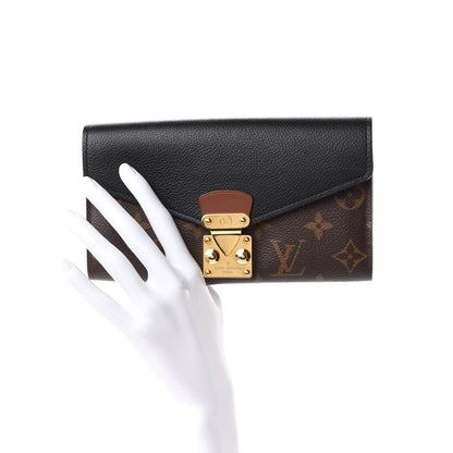 Louis Vuitton Monogram Pallas Wallet Black 2 of 8