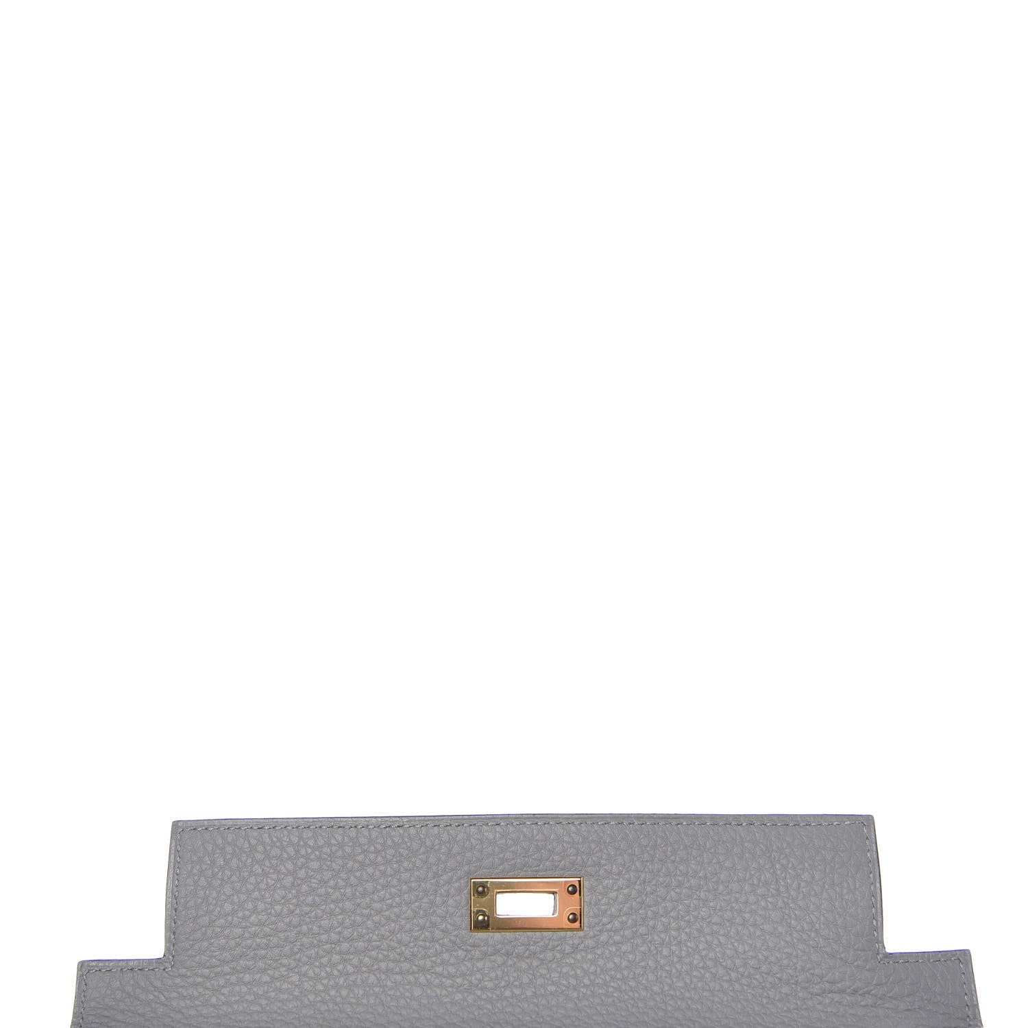 Hermes Togo Kelly Retourne 25 Gris Mouette 13 of 35