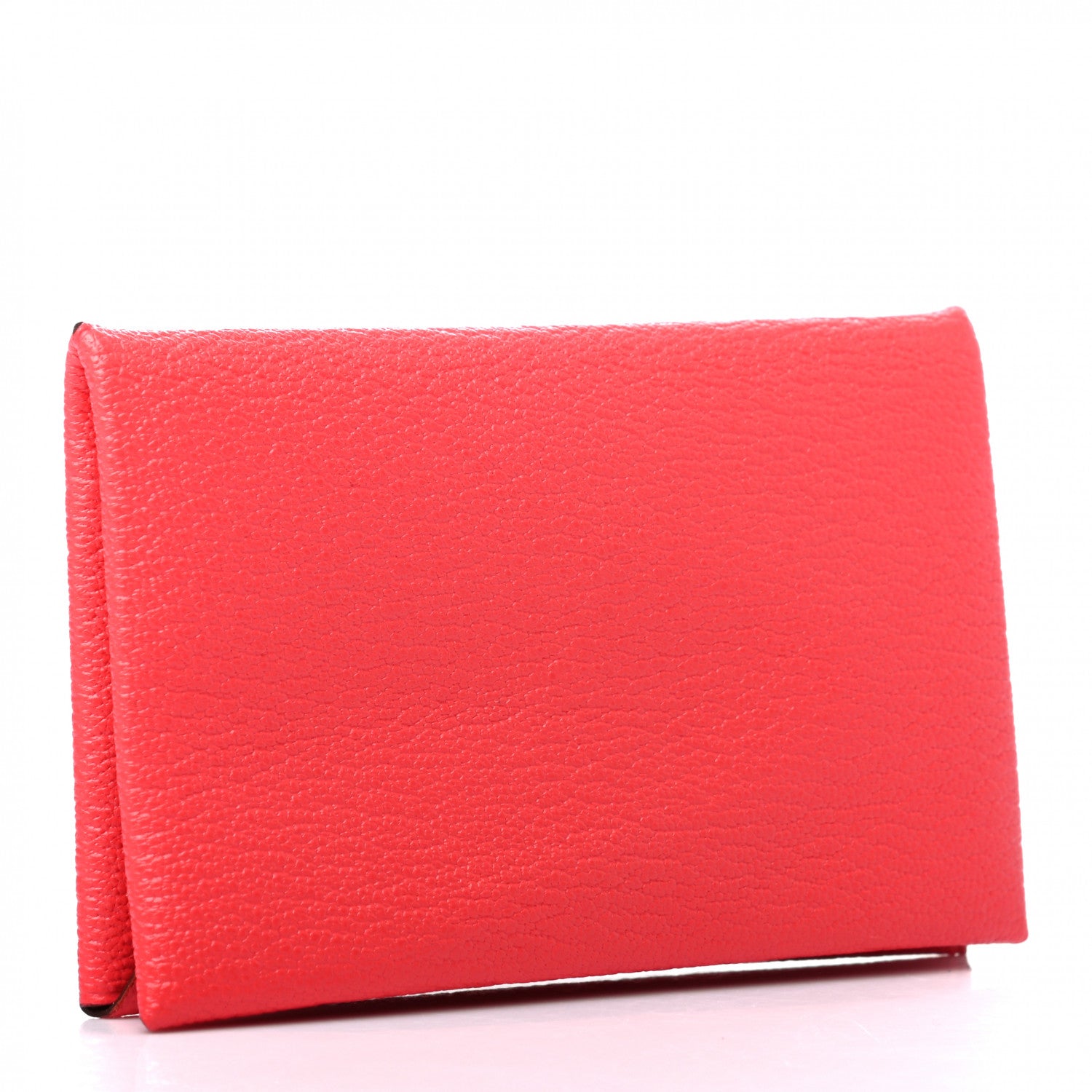 Hermes Chevre Mysore Bastia Verso Coin Purse Rose Texas Quebracho 3 of 7