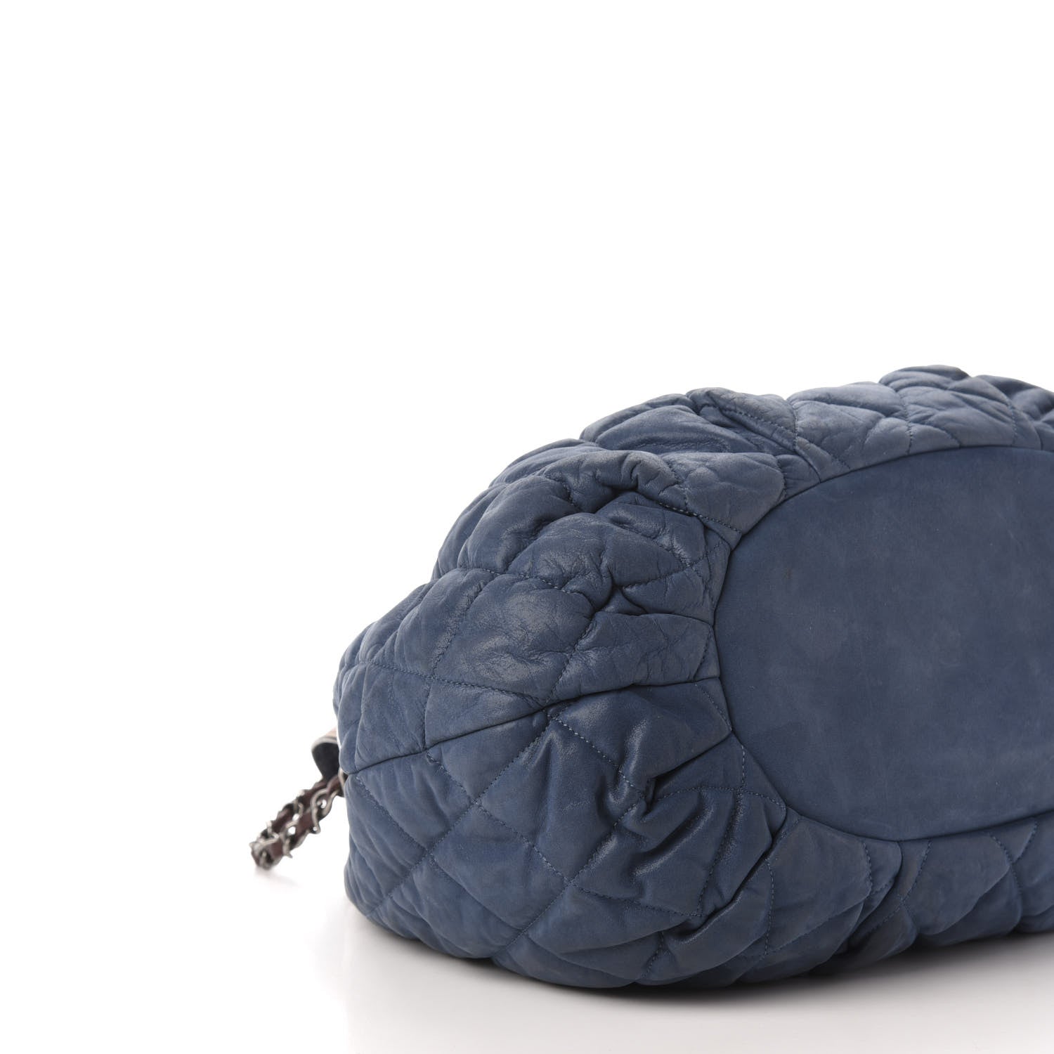 Chanel Iridescent Calfskin Quilted Large In The Mix Tote Navy 9 of 12