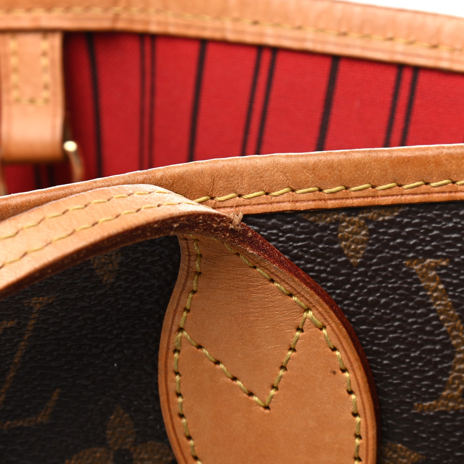 Louis Vuitton Monogram Neo Neverfull MM Cherry 10 of 11