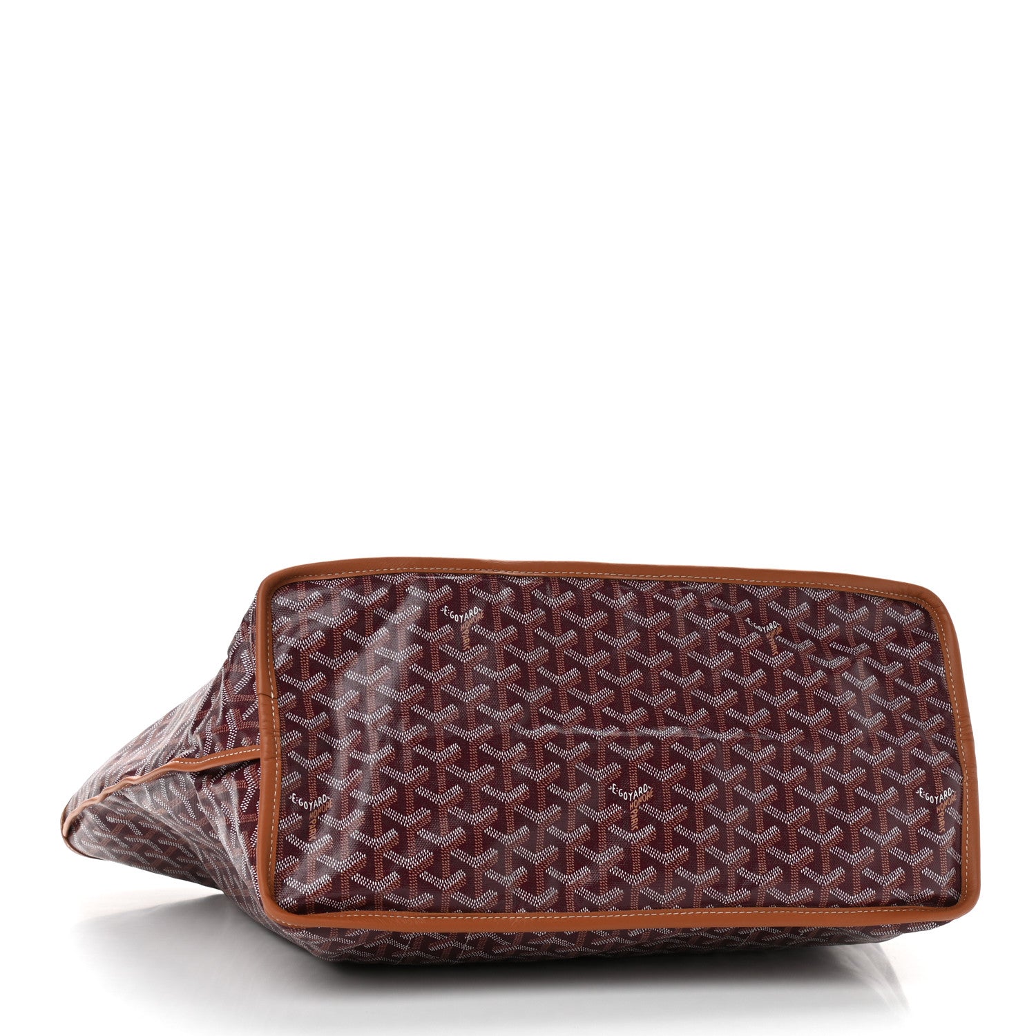 Goyard Goyardine Reversible Pertuis GM Burgundy 7 of 17