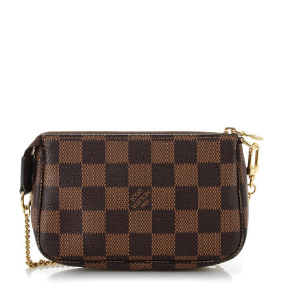 Louis Vuitton Damier Ebene Mini Pochette Accessories 1 of 7