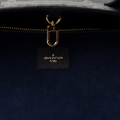 Louis Vuitton Empreinte Monogram Giant Neverfull MM Black 6 of 8