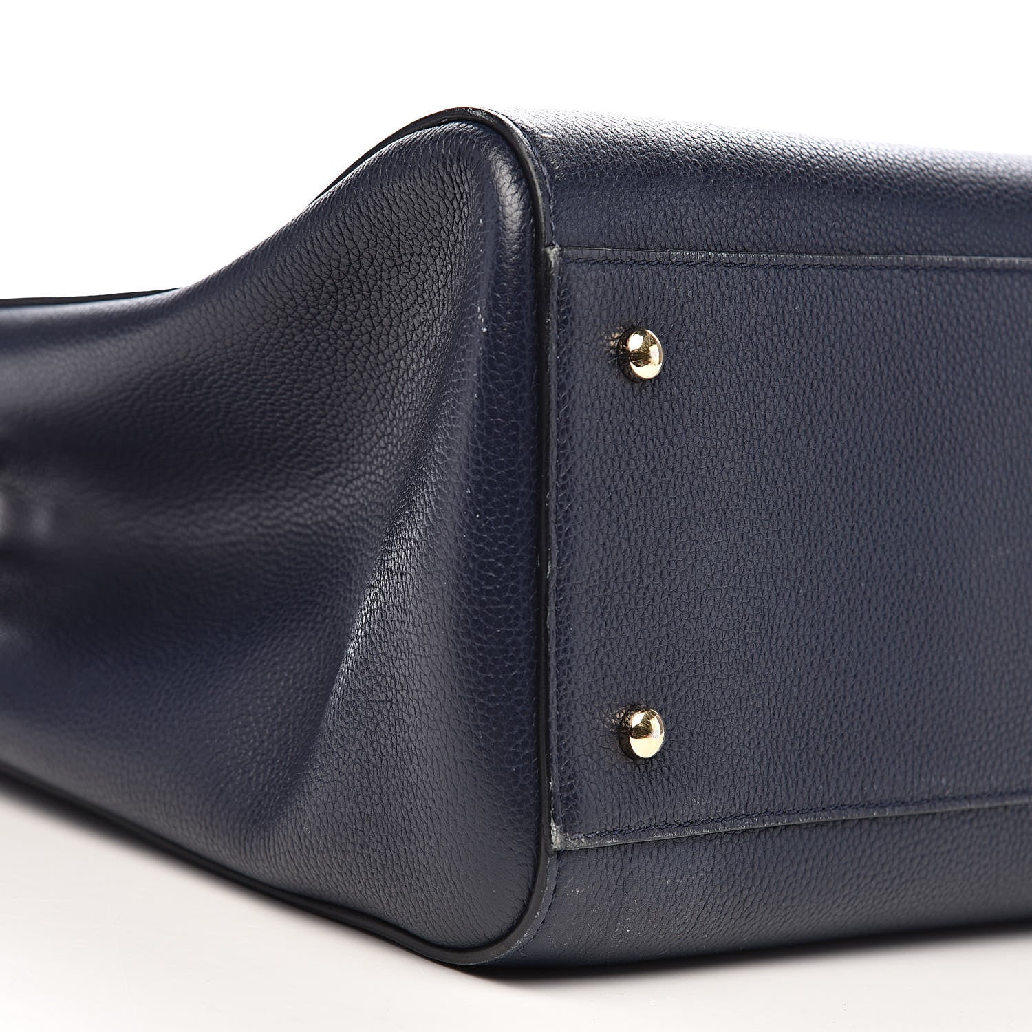 Chanel Grained Calfskin Medium Neo Executive Shopper Tote Dark Blue 10 of 13
