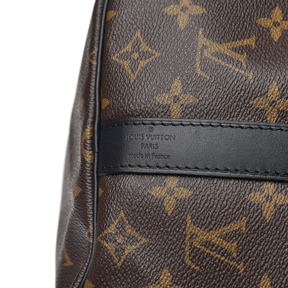 Louis Vuitton Monogram Macassar Keepall Bandouliere 45 9 of 10