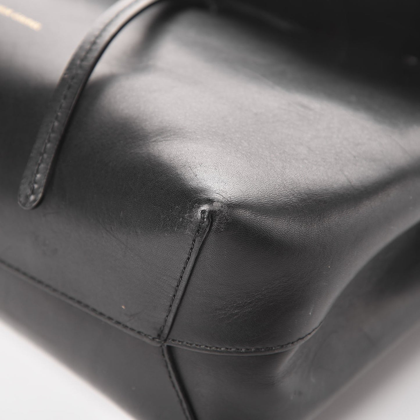 Calfskin Mini Lady Bag Black Flamma