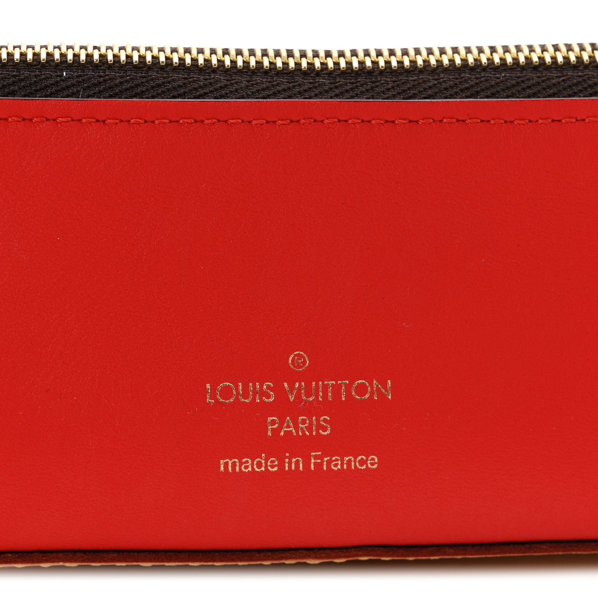 Monogram 2020 Christmas Animation Elizabeth Pencil Pouch Coquelicot