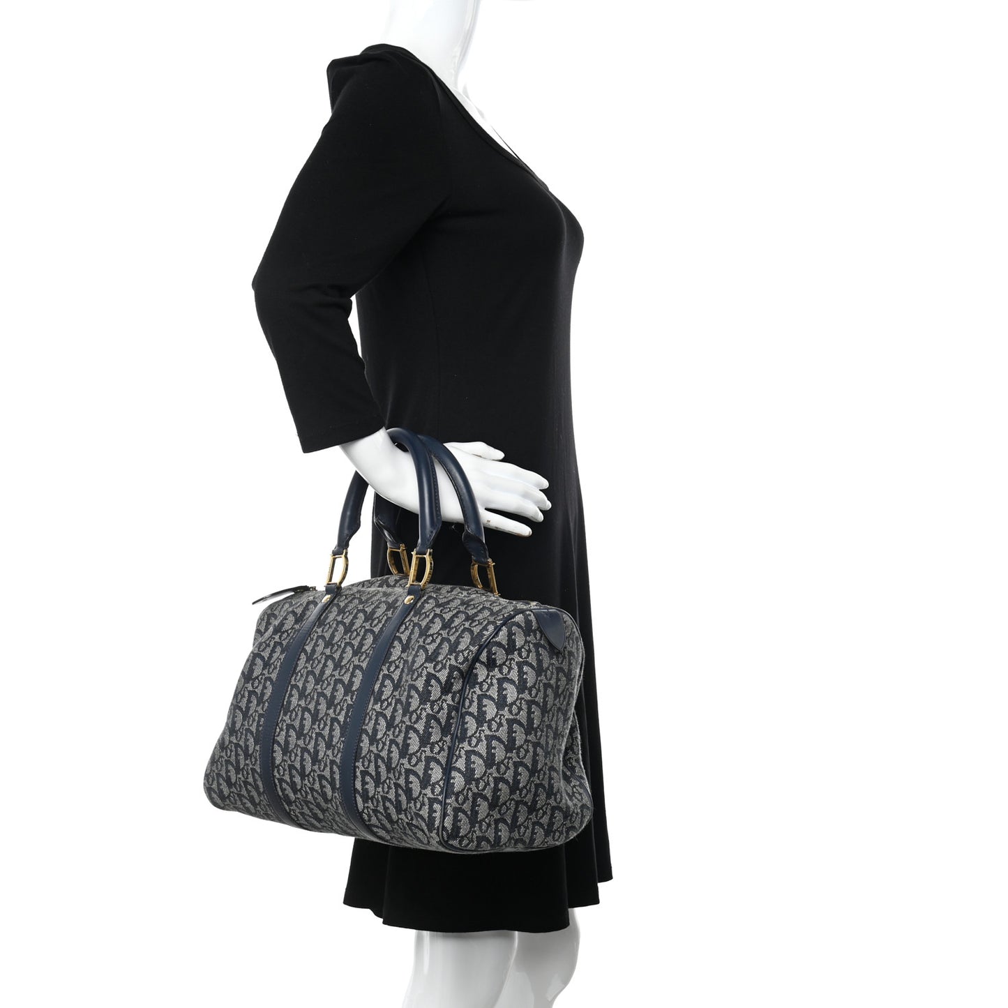 Monogram Duffle Navy Blue