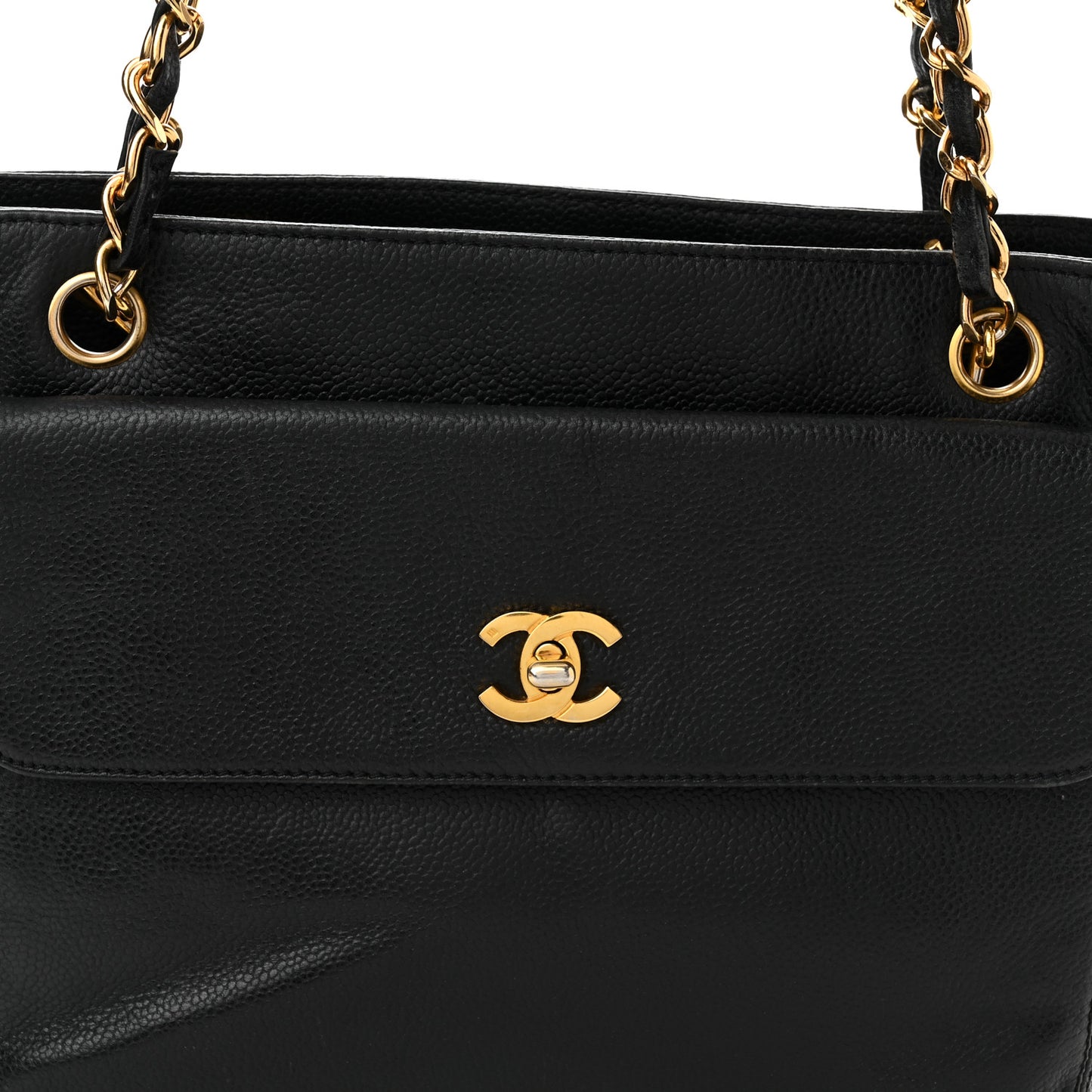 Caviar CC Shopper Tote Black