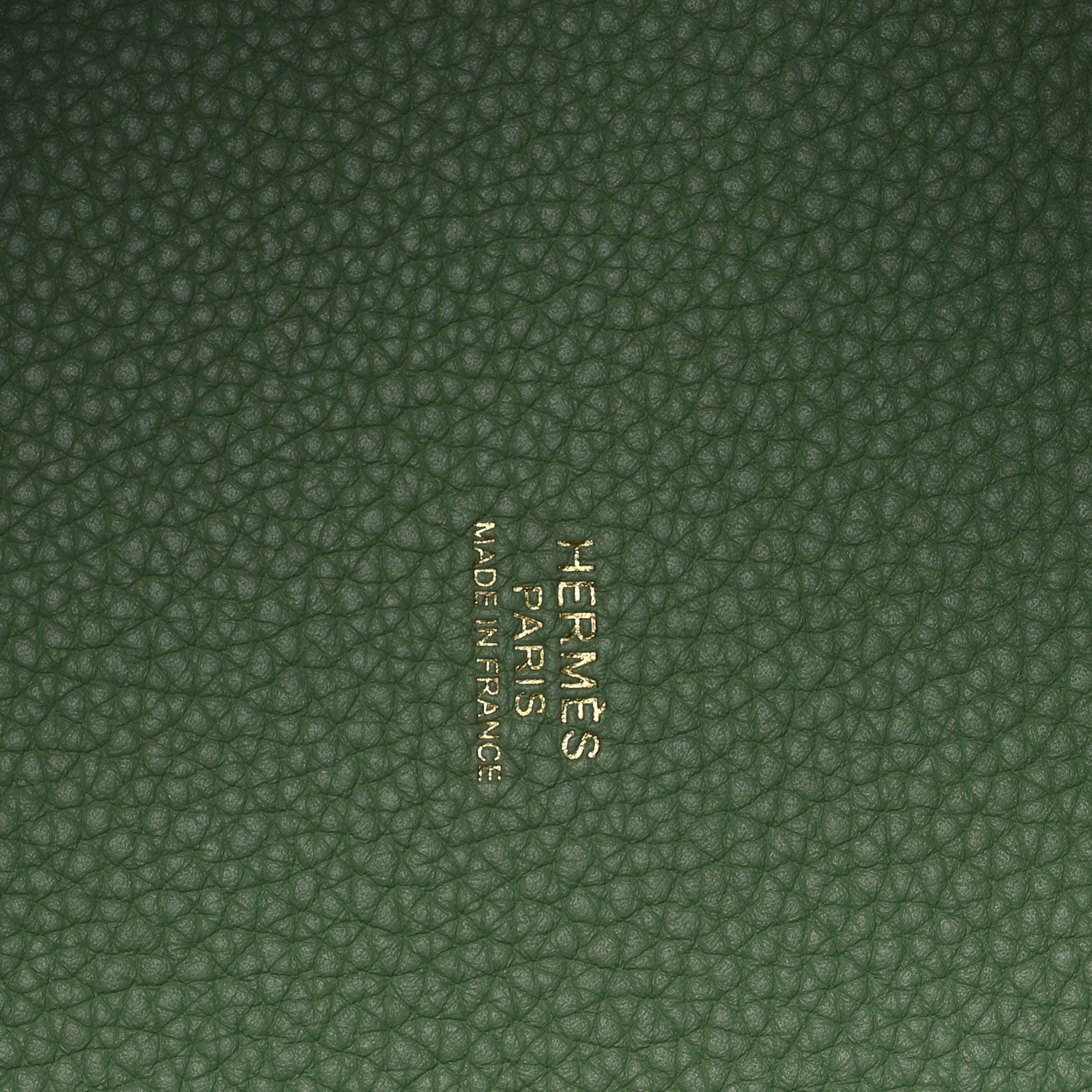 Hermes Taurillon Maurice Picotin Lock 22 MM Vert Criquet 6 of 10