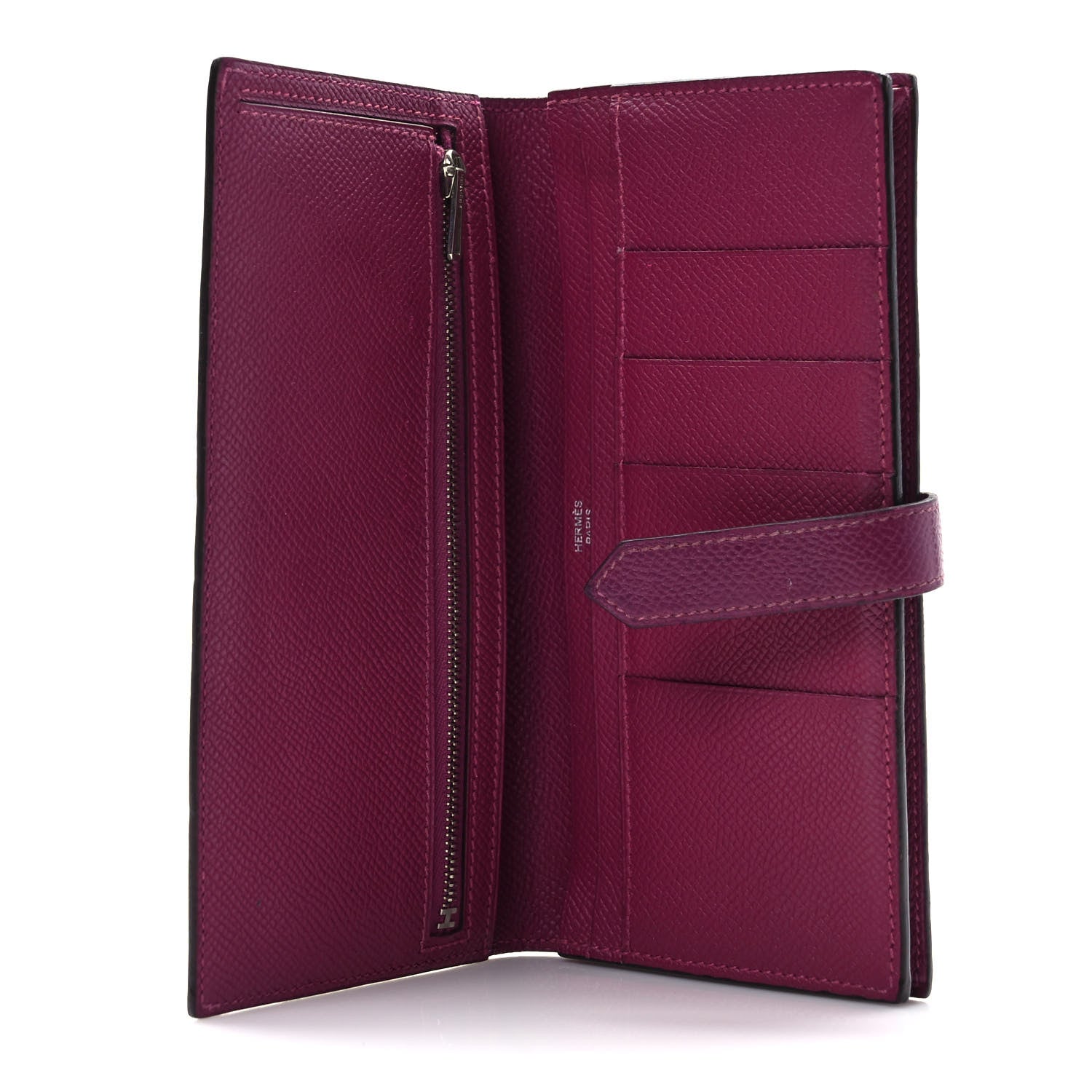 Hermes Epsom Bearn Gusset Wallet Tosca 5 of 7