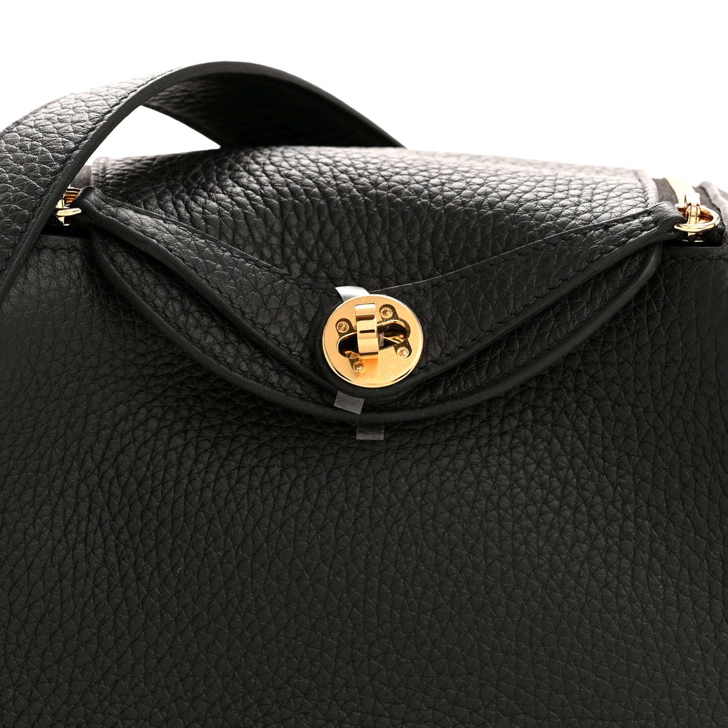 Taurillon Clemence Mini Lindy 20 Black