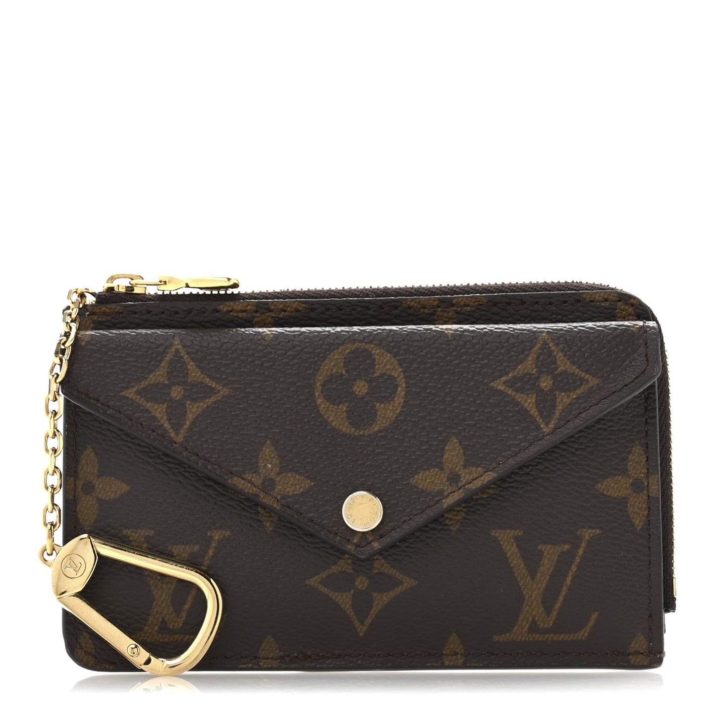 Monogram Recto Verso Card Holder Black