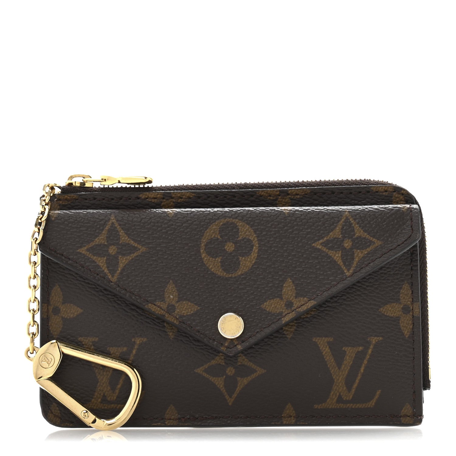 Louis Vuitton Monogram Recto Verso Card Holder Black 1 of 8