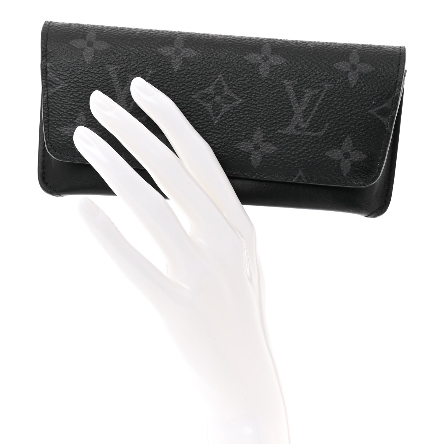 Louis Vuitton Monogram Eclipse Woody Sunglass Case 2 of 7