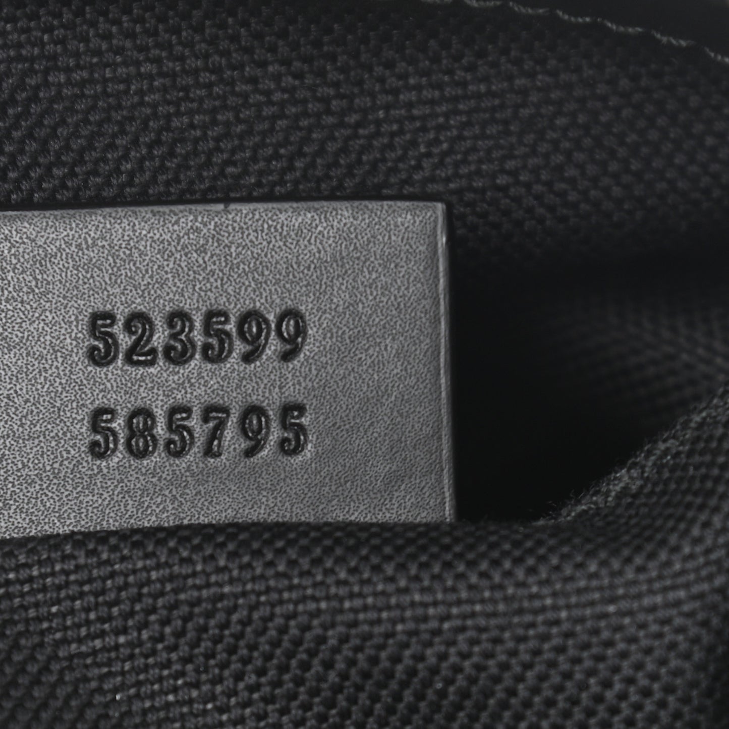 GG Supreme Monogram Web Small Flat Messenger Bag Black Grey