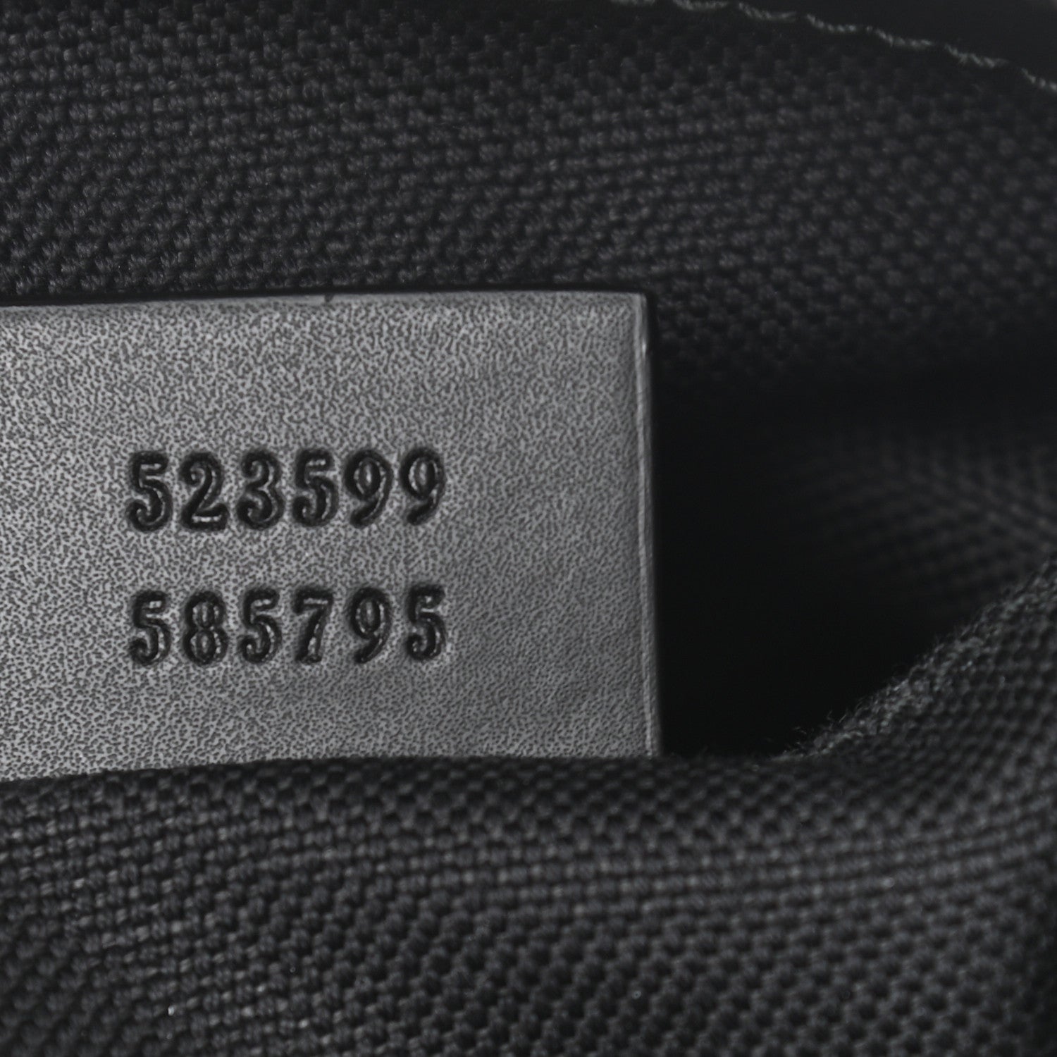 Gucci GG Supreme Monogram Web Small Flat Messenger Bag Black Grey 6 of 9