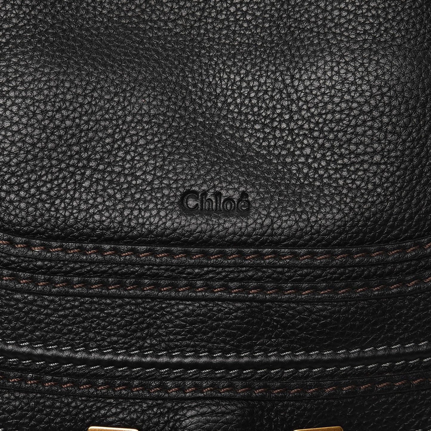 Calfskin Medium Marcie Satchel Black
