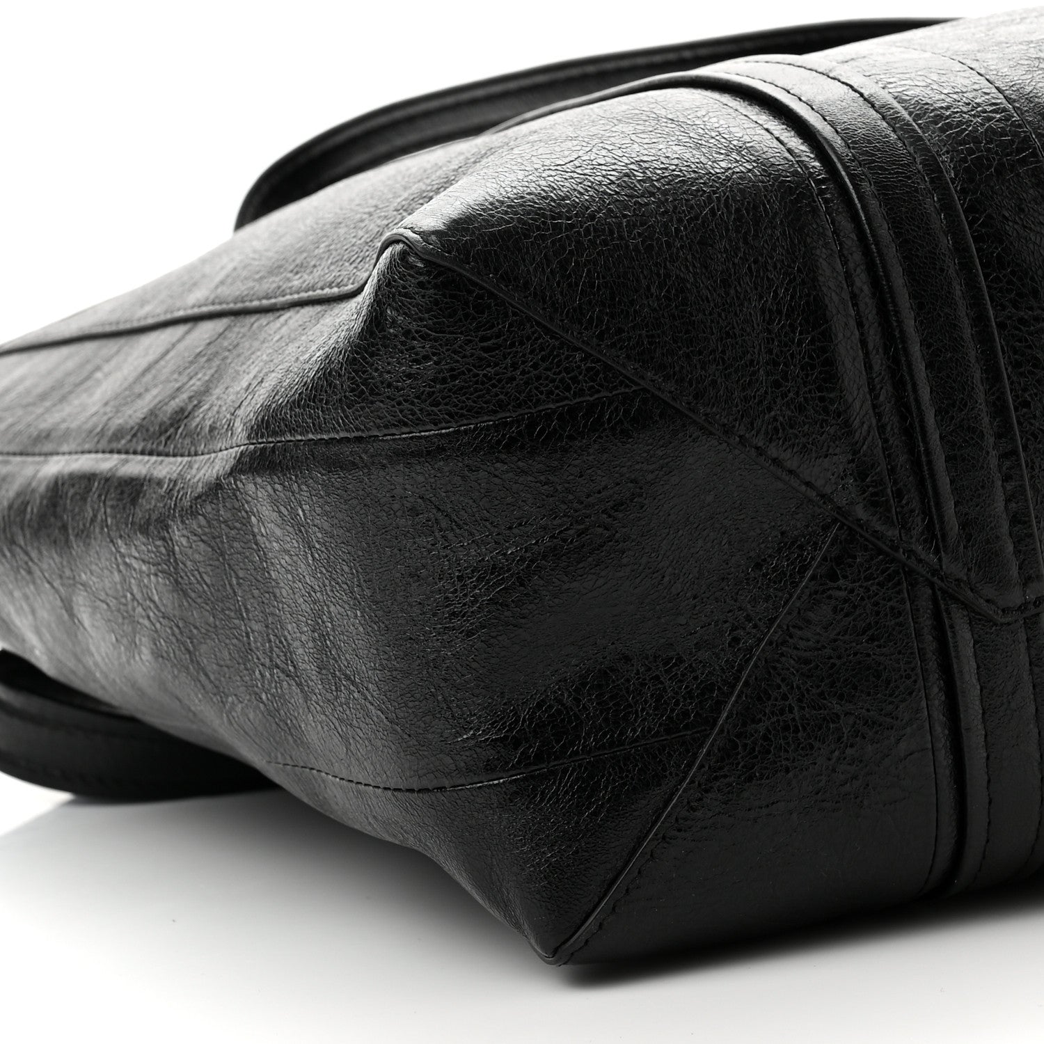 Balenciaga Agneau Arena Medium Barbes East West Shopper Black 8 of 9