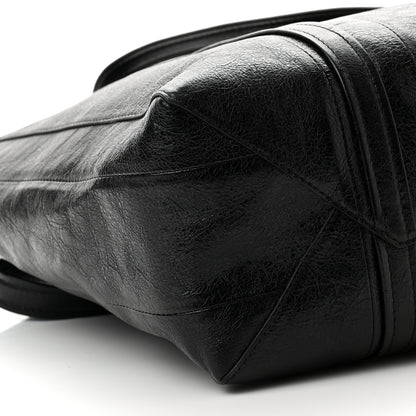 Balenciaga Agneau Arena Medium Barbes East West Shopper Black 8 of 9