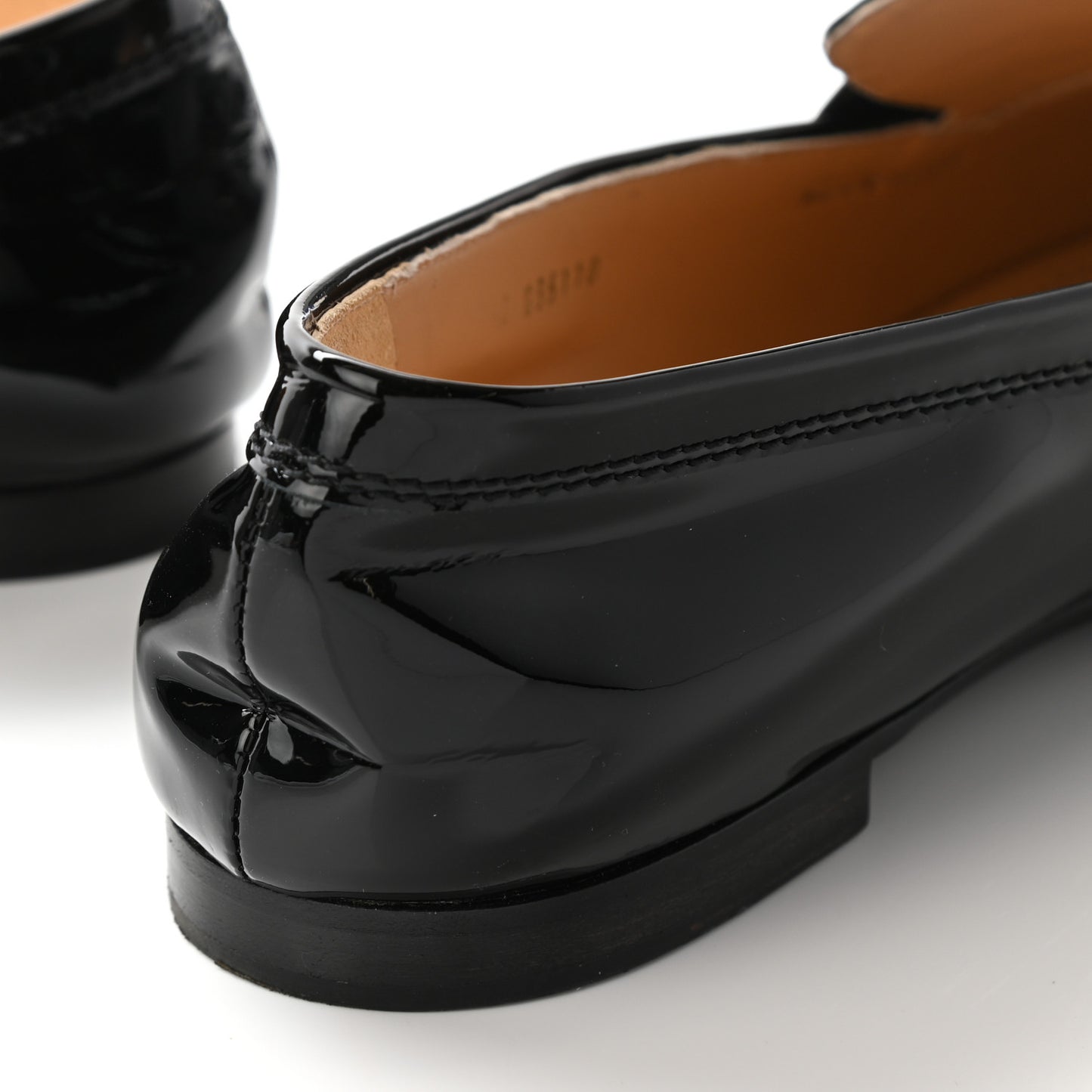Patent CC Mocassin Loafers 42 Black