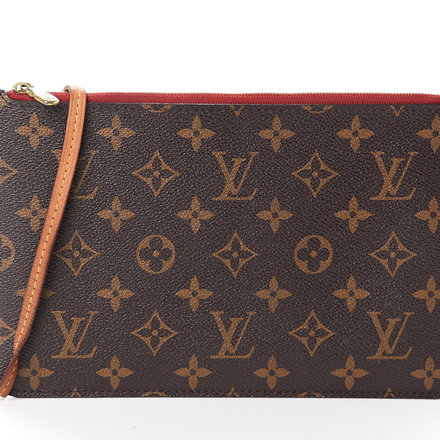 Louis Vuitton Monogram Neverfull MM GM Pochette Cherry 4 of 6