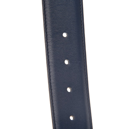 Gucci Moon Calfskin Interlocking G 37mm Belt 70 28 Cobalt Blue 5 of 7