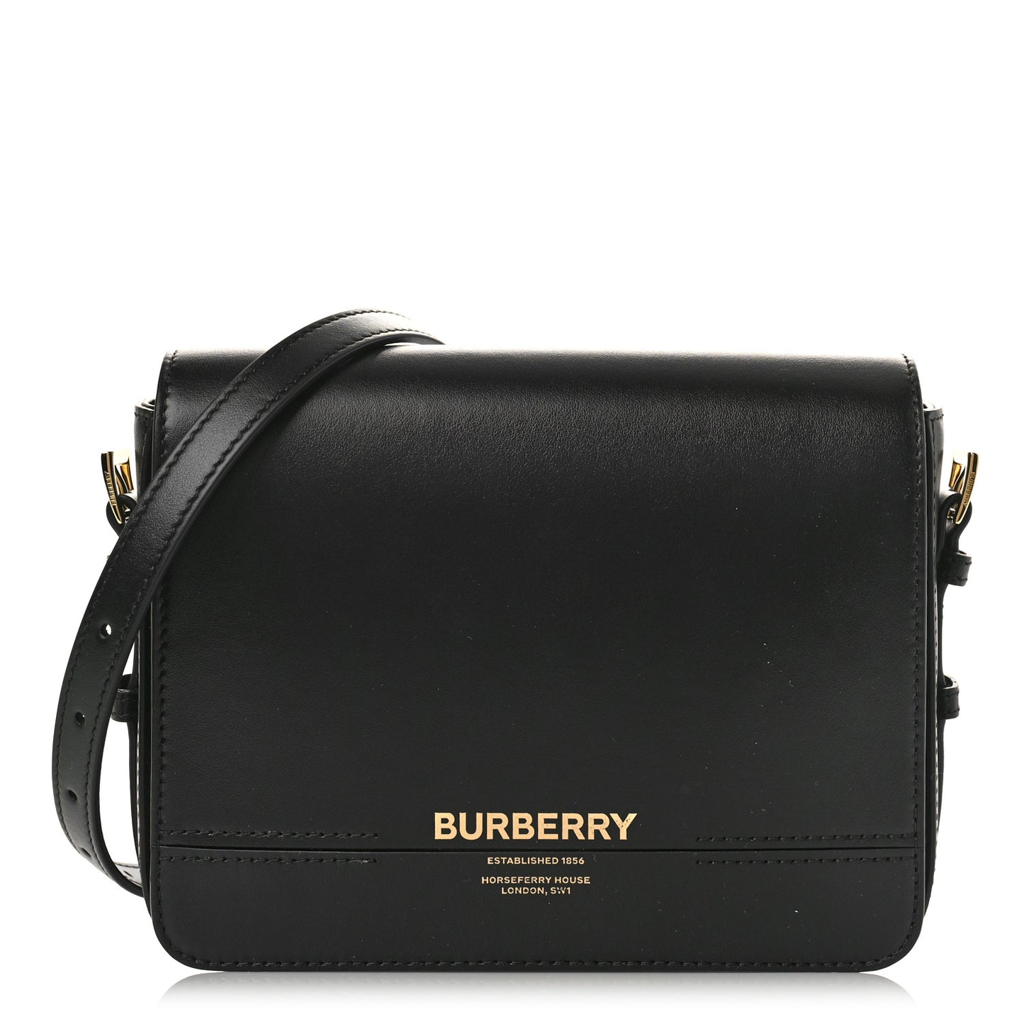 Smooth Calfskin Small Grace Bag Black