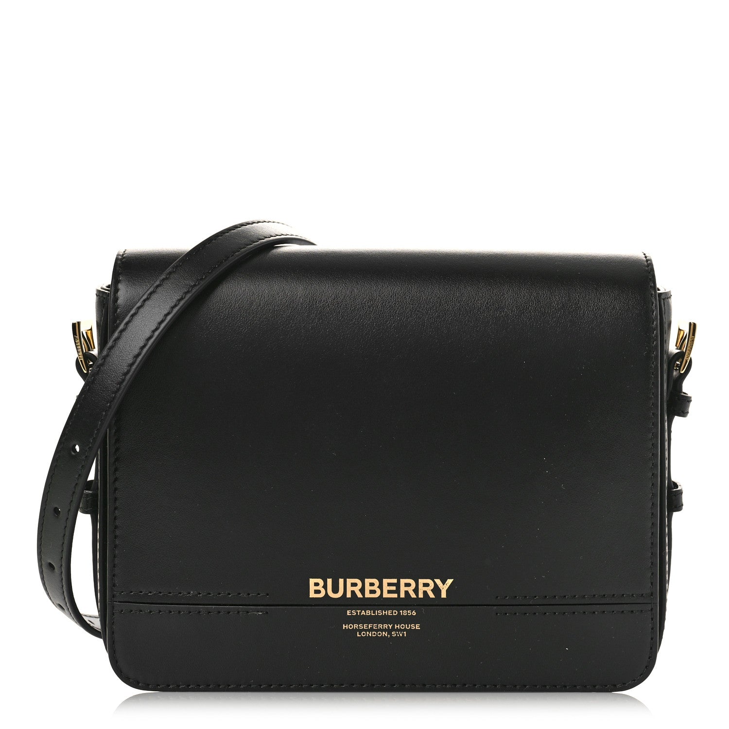 Burberry Smooth Calfskin Small Grace Bag Black 1 of 8