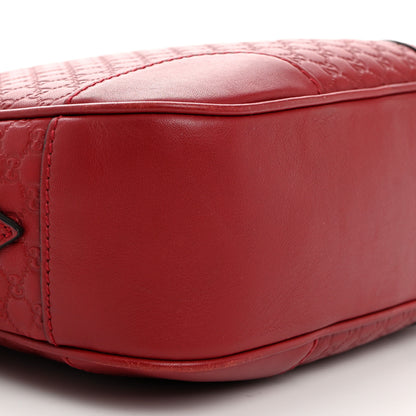 Gucci Microguccissima Mini Bree Messenger Bag Red 9 of 11