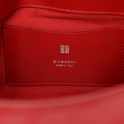 Givenchy Patent Calfskin Small P'tit Voyou Shoulder Bag Vermillon 6 of 14