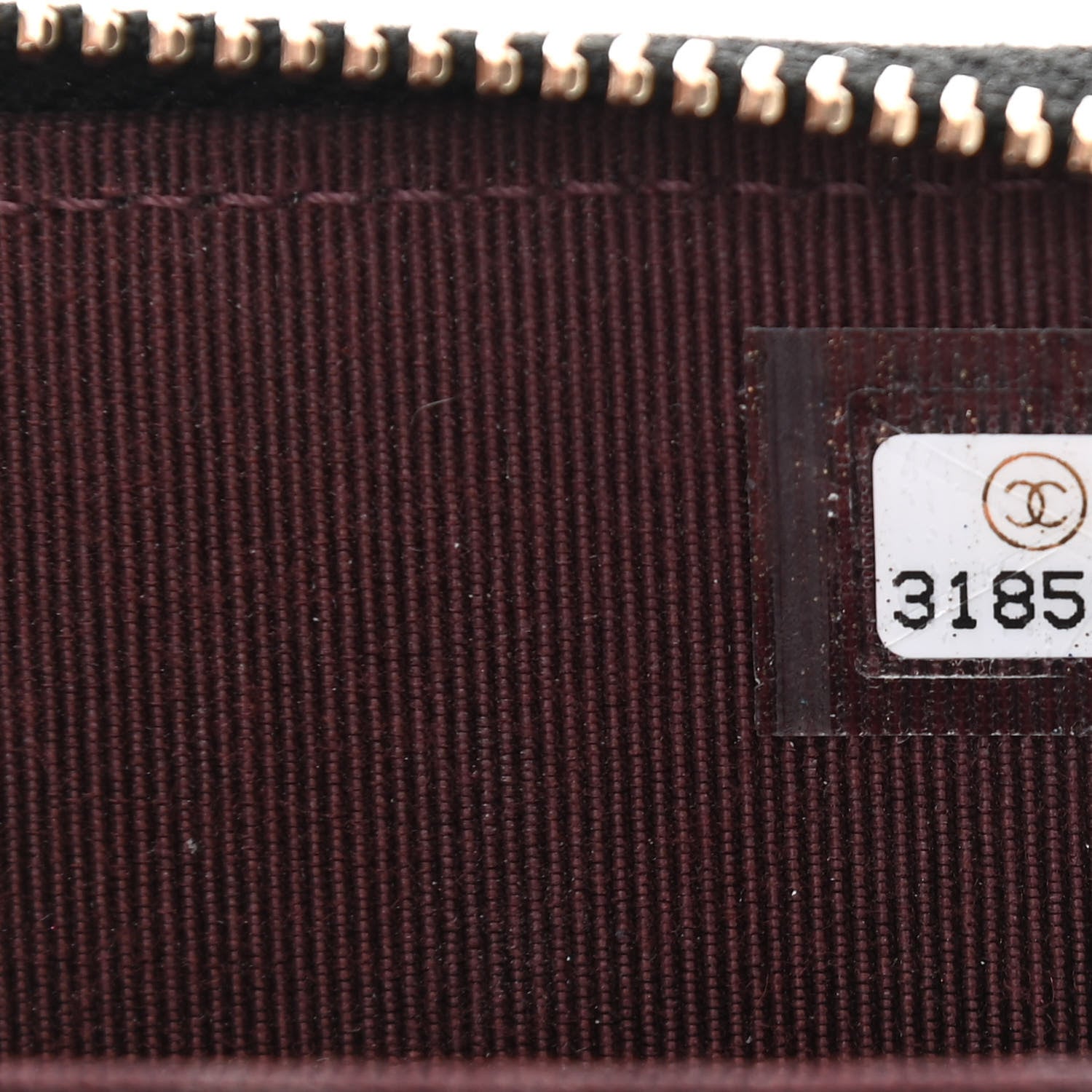 Chanel Caviar Quilted Flap Zip Card Holder On Chain Black 7 of 11
