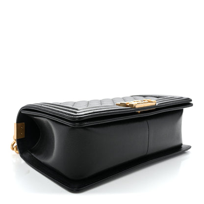Chanel Caviar Quilted Medium Boy Flap Black 4 of 10
