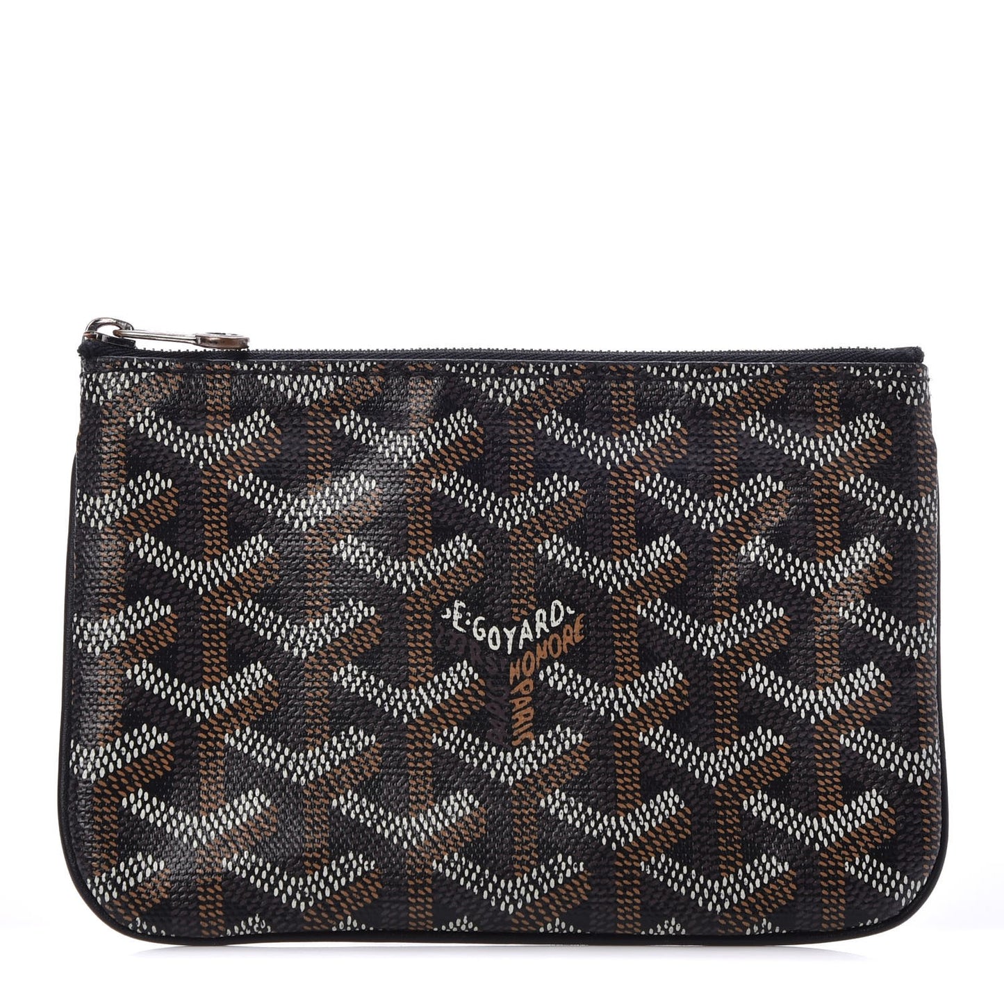 Goyardine Mini Senat Pochette Black